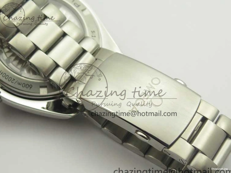 0309 EyeCatching Planet Ocean Professional Ceramic Bezel 45.5mm 1:1 VSF Best Edition Silver Markers on SS Bracelet A8500 Super Clone 8050